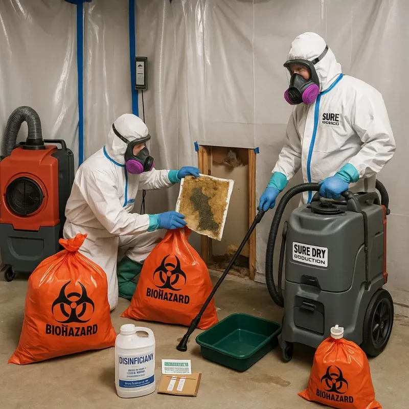 Contaminated Water Handling Protocols process in Quincy, MA