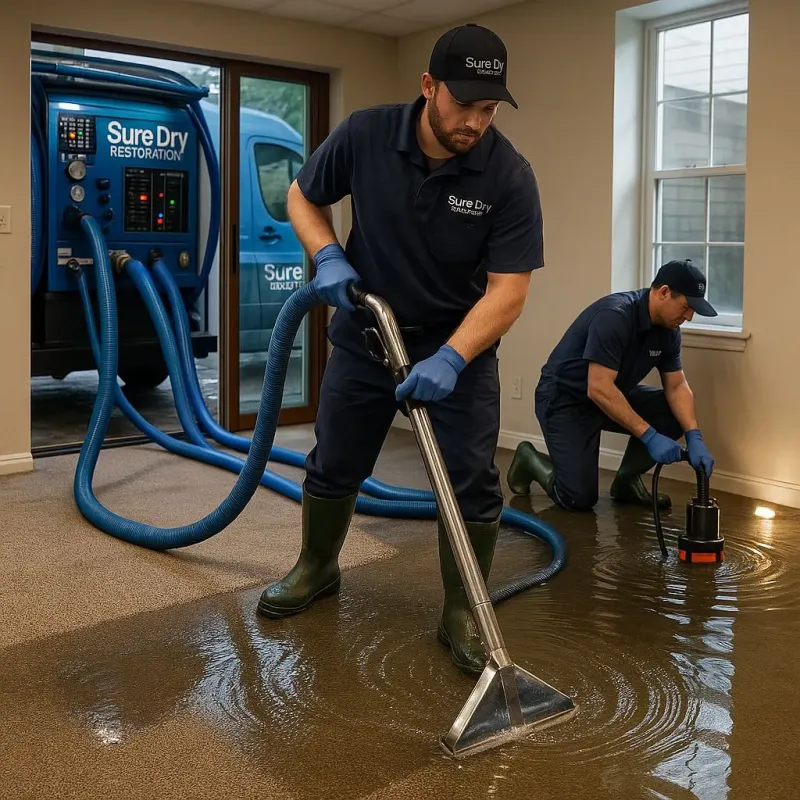 Water Extraction and Removal process in Quincy, MA